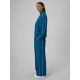 4. Women's quick-drying wide-leg trousers 4F 4FRSS26TTROF1966-46S