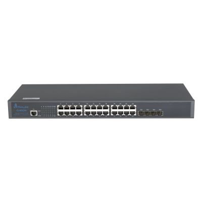 5. Extralink Switch Chiron 24x RJ45 1000Mb/s, 4x SFP+, L3, managed