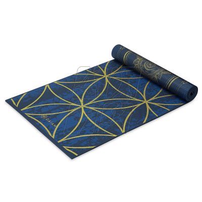 9. Double-sided yoga mat Gaiam Sun and Moon 6mm 63419