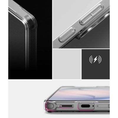 8. Ringke Fusion Case for Samsung Galaxy S26 Ultra - Transparent