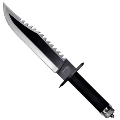 2. Rambo II Cinema Classic 400mm Knife with Leather Sheath