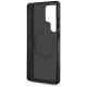 7. AMG Double Layer Rhombs MagSafe Case for Samsung Galaxy S25 Ultra - Black/Red