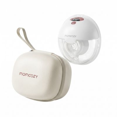 Momcozy M5 Smart | Wireless Electric Breast Pump | Hands-Free, DoubleFit™ | Red
