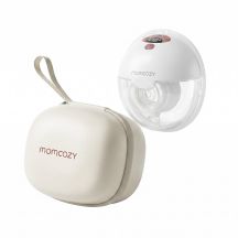 Momcozy M5 Smart | Wireless Electric Breast Pump | Hands-Free, DoubleFit™ | Red