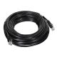 2. UTP patch cord Lanberg PCU5-10CC-1500-BK (RJ45 - RJ45 ; 15m; UTP; cat. 5e; black color)