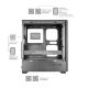 21. TACENS MARS MC-QUANTUM 3xFDB120+1xARGB120 USB-C ATX-housing/cases