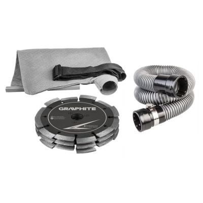 2. Graphite 59G371 wall chaser 15 cm 8000 RPM 2400 W