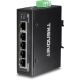5. TRENDnet Industrie Switch 5 Port Gbit IP30 DIN-Rail Metall