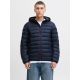 Jack&Jones men's down jacket JJEBRADLEY LIGHT PUFFER HOOD NOOS 12280970 SKY CAPTAIN