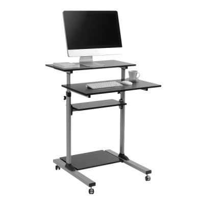 6. LogiLink BP0070 Computer Desk Black, Gray