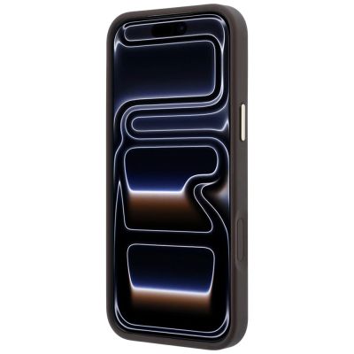 5. Guess Ring Stand 360 4G Classic Logo MagSafe Case for iPhone 18 Pro / 17 Pro - Brown