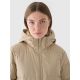 3. Women's winter down jacket with natural filling 4F 4FWAW24TDJAF481-83S