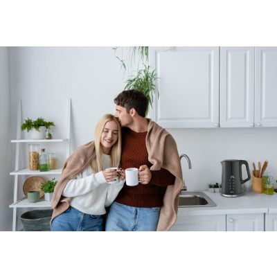 20. ELDOM CORDLESS KETTLE WITH TEMPERATURE CONTROL C540 JETTY 1.7 L 2200W BLACK