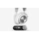 3. Steelseries Arctis Nova Pro Wireless Wired & Wireless Bluetooth Headband Gaming Headset Silver, White
