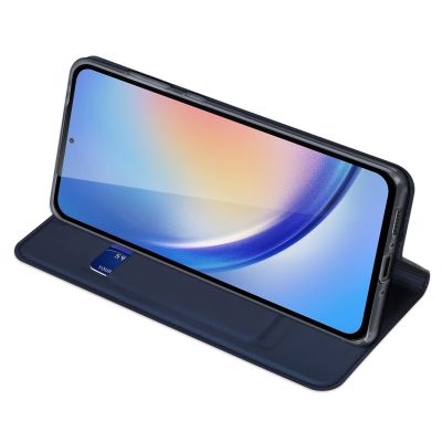 7. Dux Ducis Skin Pro case for Samsung A35 5G with flap - blue
