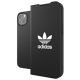 8. Adidas OR Booklet Case BASIC for iPhone 13 - Black and White