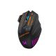 9. Wozinsky WMGB-1179 Wireless Optical Gaming Mouse with Built-in Rechargeable Battery 3200 DPI with Backlight - Black