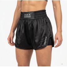 Women's Black COMBATWEAR Muay Thai Shorts | DBX Bushido