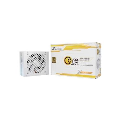 10. PSU ATX 850W Case White Core GX 850 Seasonic