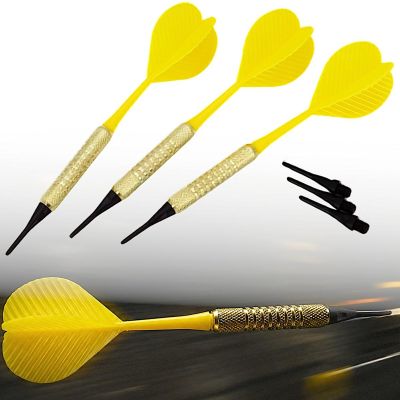 11. DARTS PLASTIC DARTS 3 PCS SAFE BEST SPORTING - YELLOW