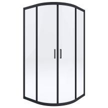 Semicircular shower cabin 90x90 cm