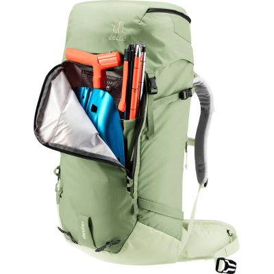 9. Deuter Freescape Pro 38+ SL Backpack Sports Backpack Green Polyamide, Ripstop