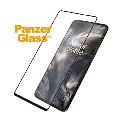 2. PanzerGlass E2E Super+ tempered glass for OnePlus Nord - with black frame