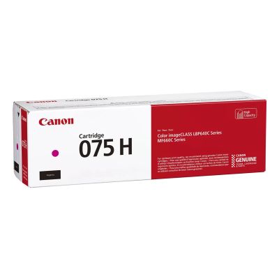 2. Canon 075 H Toner Cartridge 1pc Original Magenta