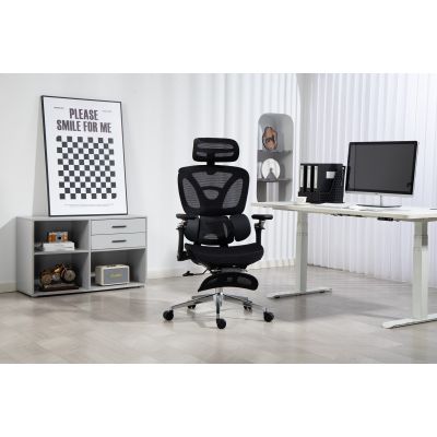 97. Activejet ergonomic office chair YK848, black