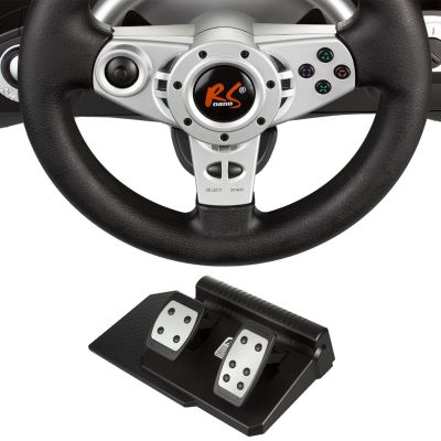 40. NANORS STEERING WHEEL PS4/PS3/XBOX ONE/XBOX360/PC(X-INPUT/D-INPUT)/SWTICH/ANDROID 8IN RS700