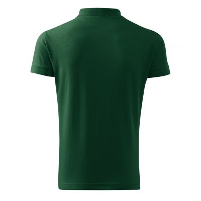 3. Malfini Cotton Heavy M MLI-215D3 dark green polo shirt