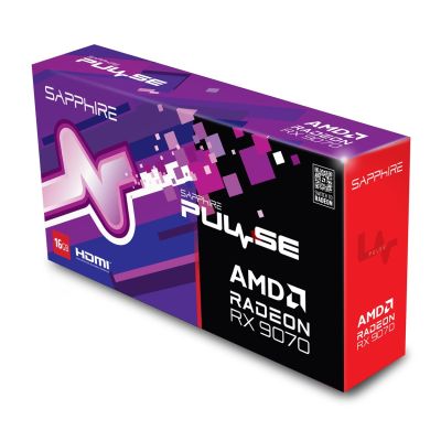 6. graphics card SAPPHIRE PULSE RX 9070 GAMING 16GB