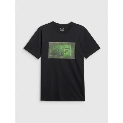 7. Men's regular printed T-shirt 4F 4FRAW25TTSHM3612-20S