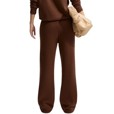 2. Nike Studio Fleece Medium Weigh Women's Pants Brown IM8078 259