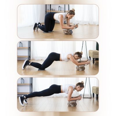 12. KA08 Automatic Abdominal Wheel with LCD Display and HMS Charging