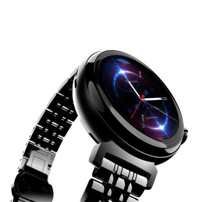 6. HiFuture Aura Women's Smartwatch - Black