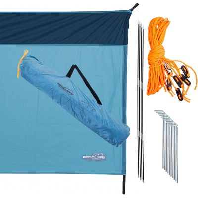 2. BEACH SCREEN 5x1.4M IN REDCLIFFS COVER