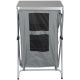 8. FOLDABLE TRAVEL CABINET WITH 3 SHELVES 60x51x98CM ENERO CAMP