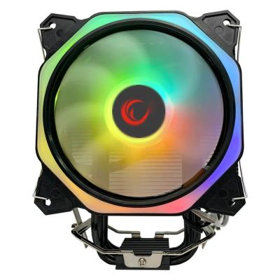 6. Rampage OCTAGONC50-BLACK CPU Cooler LGA1700/AM5 1800RPM 120mm ARGB PWM Fan