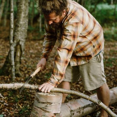 6. Opinel 001198 Hand Saw Pruning Saw 20.3 cm Gray, Wood