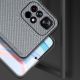 4. Dux Ducis Fino case cover covered with nylon material Poco M4 Pro 5G blue