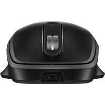 HP 510 Ultra-Fast Rechargeable Wireless Mouse Black wireless with rechargeable battery black 9C2F6AA