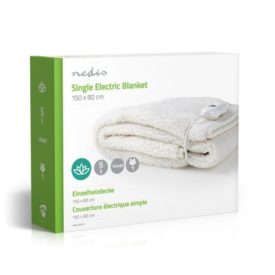 8. Nedis Electric Blanket 150x80cm PEBL120CWT1