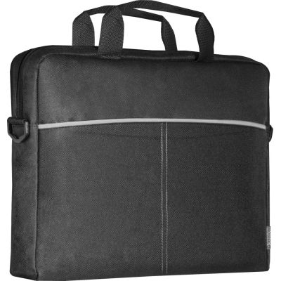 8. DEFENDER LAPTOP BAG LITE 15.6" BLACK-GRAY 26086