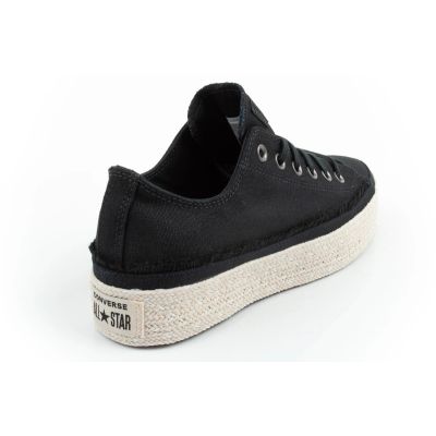 4. Converse Chuck Taylor women's sports shoes espadrilles fashionable black comfortable