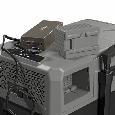 7. Yolco BCX40 Grey Portable Compressor Refrigerator