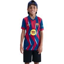 Nike FC Barcelona Stadium 25/26 Kids' Navy-Red Jersey FZ1307 432