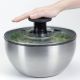 3. OXO 1071497 Salad Dryer Stainless Steel Button