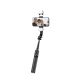 3. Tech-Protect L05S Bluetooth Selfie Stick with Tripod up to 105cm with LED Light - Black