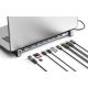 3. Manhattan 190398 Wired Docking Station USB 3.2 Gen 1 (3.1 Gen 1) Type-C Gray